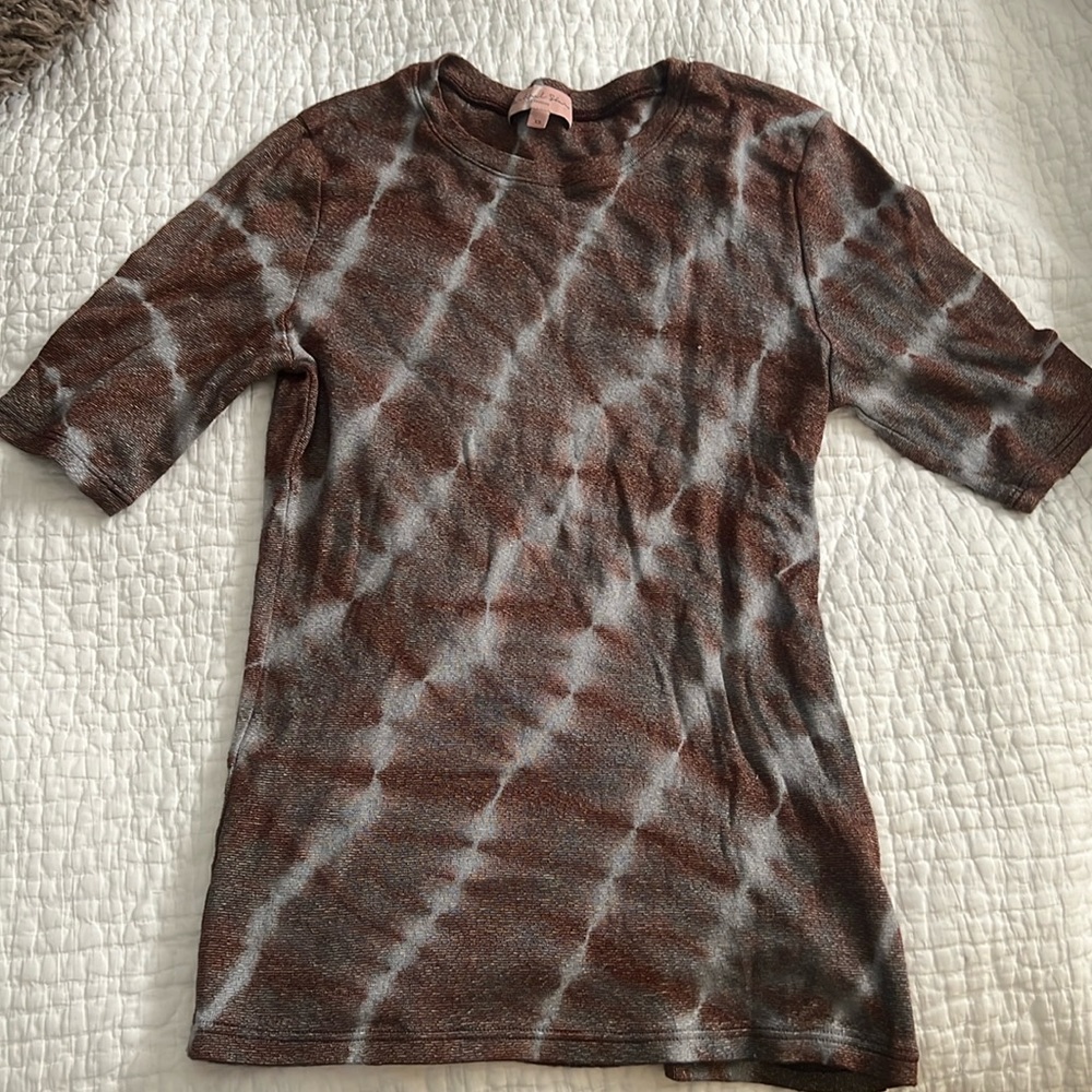 Michael Stars short sleeved tie dye shirt size XS